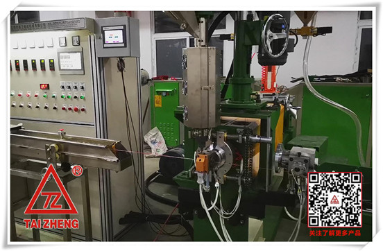 工廠供應70+35雙色線押出機